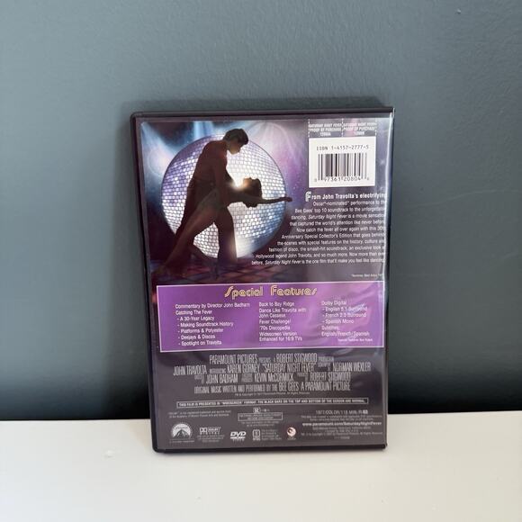 Saturday Night Fever‎ 1977 30th Anniversary Collector's Edition Faux Jacket DVD - Picture 8 of 9